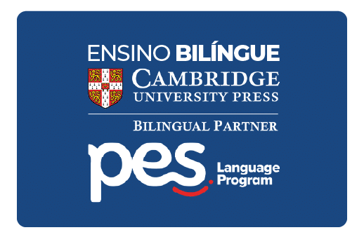 box informativo do ensino bilingue em parceria com a universidade de cambridge